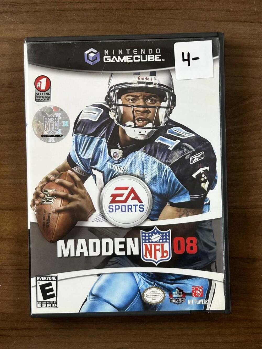 Madden NFL 08 Nintendo GameCube EA Sports 2007 CIB Disc Case Manual